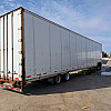 White 2008 Wabash Drop Deck