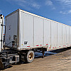 White 2008 Wabash Drop Deck