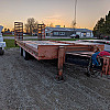 1990 Dobson Flat Deck Tag Trailer