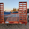 1990 Dobson Flat Deck Tag Trailer