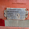 1990 Dobson Flat Deck Tag Trailer