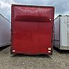 red Dobson Curtain Trailer