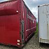 red Dobson Curtain Trailer