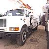 white 1997 International 4900 at Dobson Sales