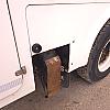 white 1997 International 4900 at Dobson Sales