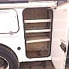 white 1997 International 4900 at Dobson Sales