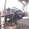 white 1997 International 4900 at Dobson Sales