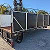 blk 2002 Dobson 18' Steel Flat Deck at Dobson Sales