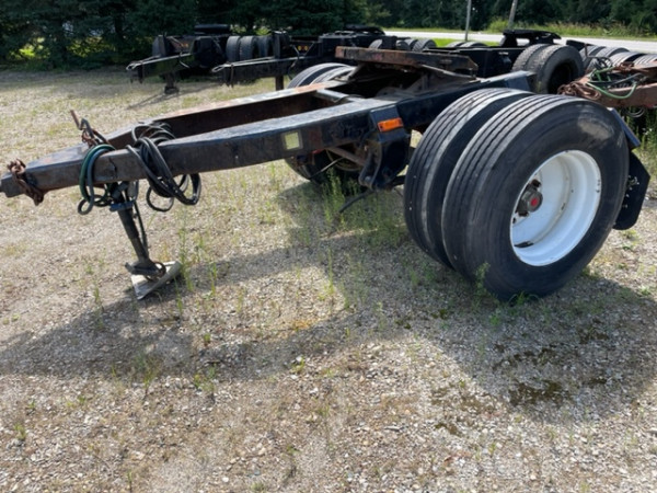 Black 2009 Trailmobile HWY Single Axle Dollies