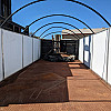 Black 2002 Dobson 18' Steel Flat Deck