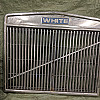 White Truck Grille