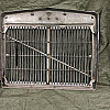 White Truck Grille