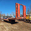 ORANGE 2008 Durabody DROP DECK FLAT BED