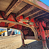 ORANGE 2008 Durabody DROP DECK FLAT BED