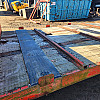ORANGE 2008 Durabody DROP DECK FLAT BED