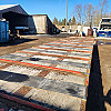 ORANGE 2008 Durabody DROP DECK FLAT BED