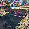 ORANGE 2008 Durabody DROP DECK FLAT BED