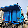 Blue 2009 4-Star Dump Trailer